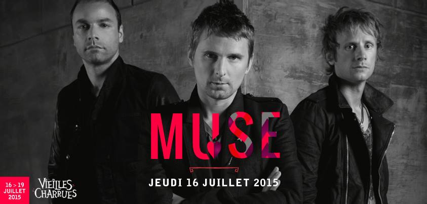 Muse ook headliner Les Vieilles Charrues