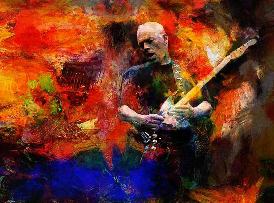 Pink Floyd’s David Gilmour zakt af naar Tienen