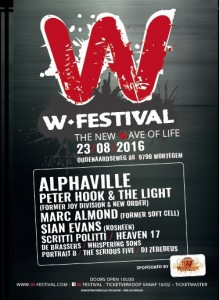 Affiche W-Festival 2016 compleet