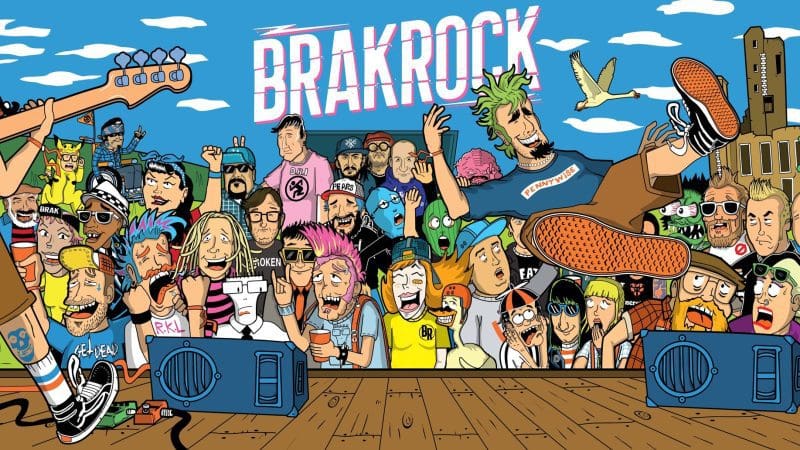 Brakrock 2023 head