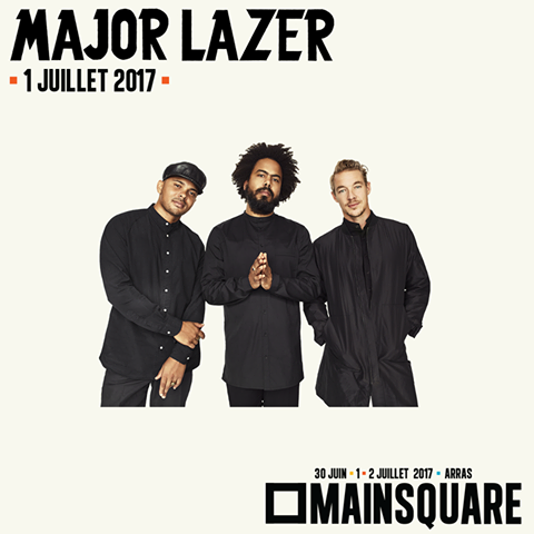 Major Lazer Arras Main Square Festival