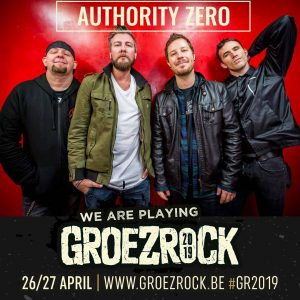 Authority Zero naar Groezrock 2019