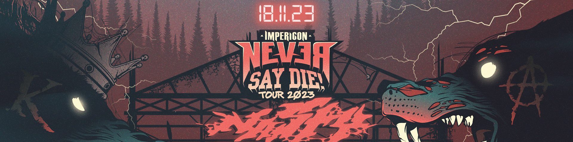 Impericon Never Say Die Tour 2023