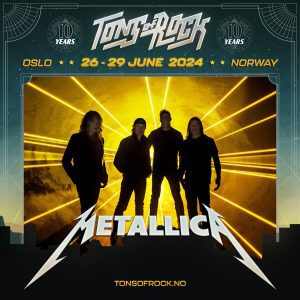 Metallica kondigt enkele Europese festivals aan voor 2024 met Tons of Rock