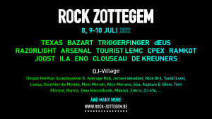 Affiche Rock Zottegem 2022