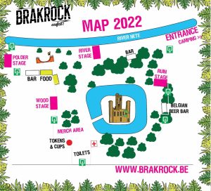 Brakrock EcoFest 2022 Map
