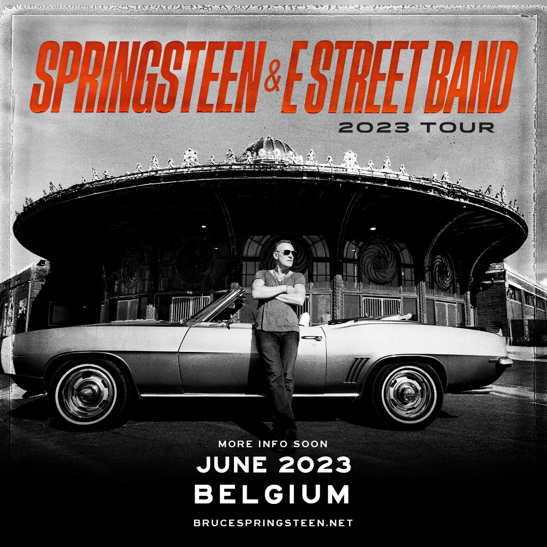 Bruce Springsteen komt naar België in Juni 2023