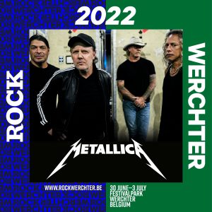 Metallica op Rock Werchter 2022