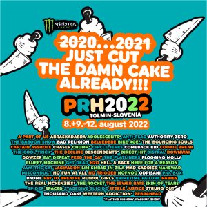 Punk Rock Holiday 2022 presenteert affiche